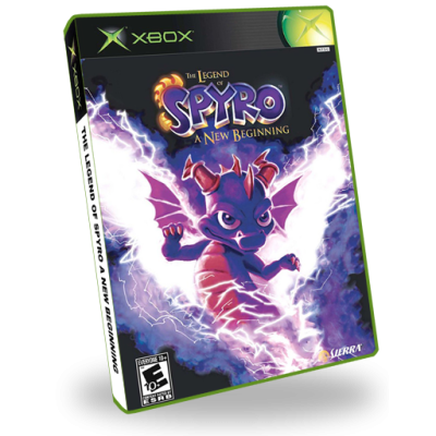 Legend Of Spyro A New Beginning3D Boxes Italic